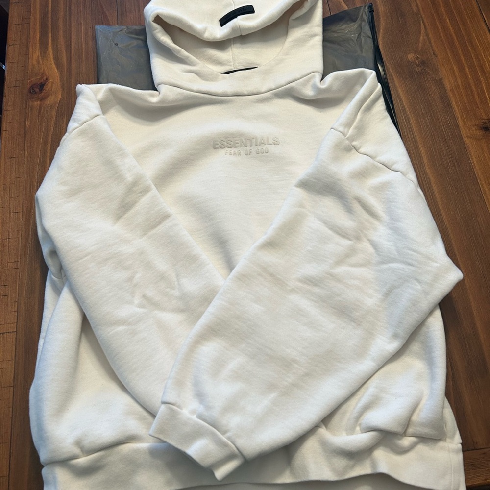 Fear of God Cloud Dancer Pullover Hoodie
Size Small